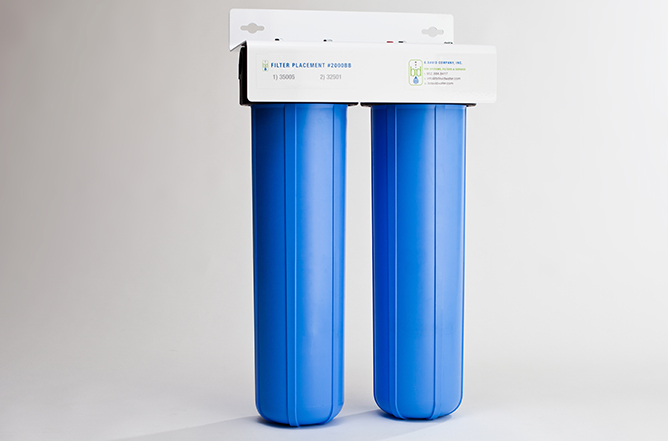 2000BB Dual Pre Point-of-Entry Sedimentation Filtration System